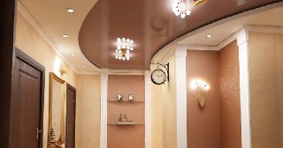 Натяжной потолок в прихожую Курган, цена от 5164 руб.