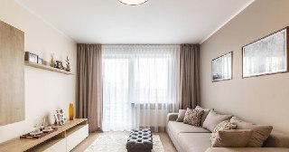 Натяжной потолок в гостиную Курган, цена от 6340 руб.